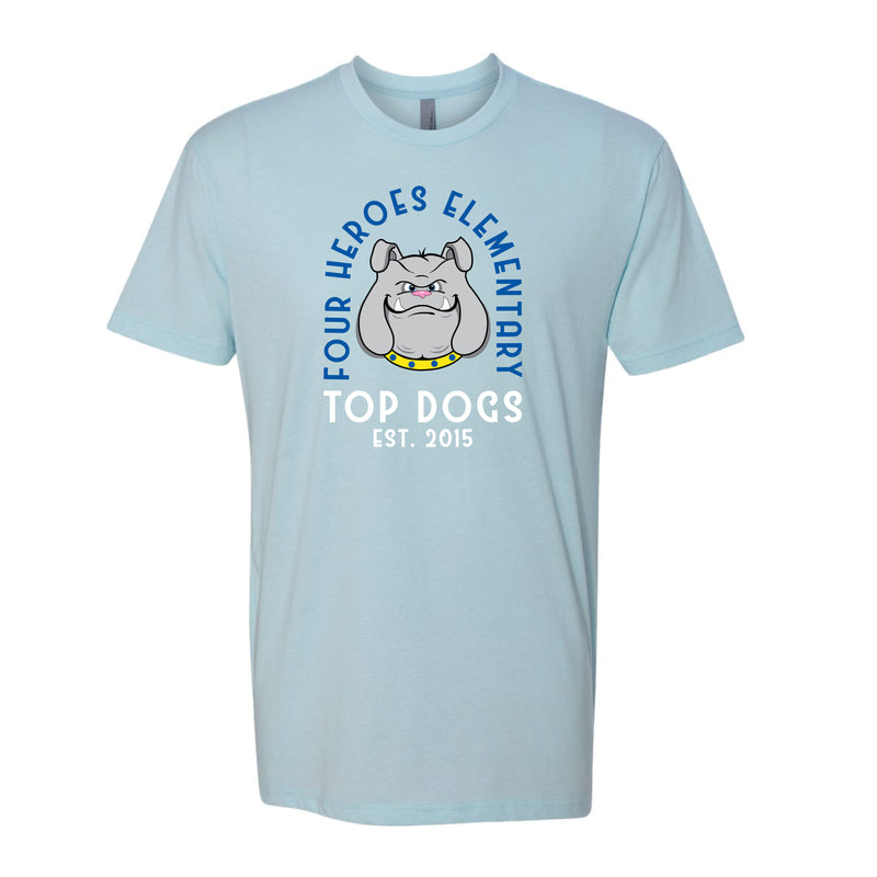 The Four Heroes Arch | Ice Blue Tee