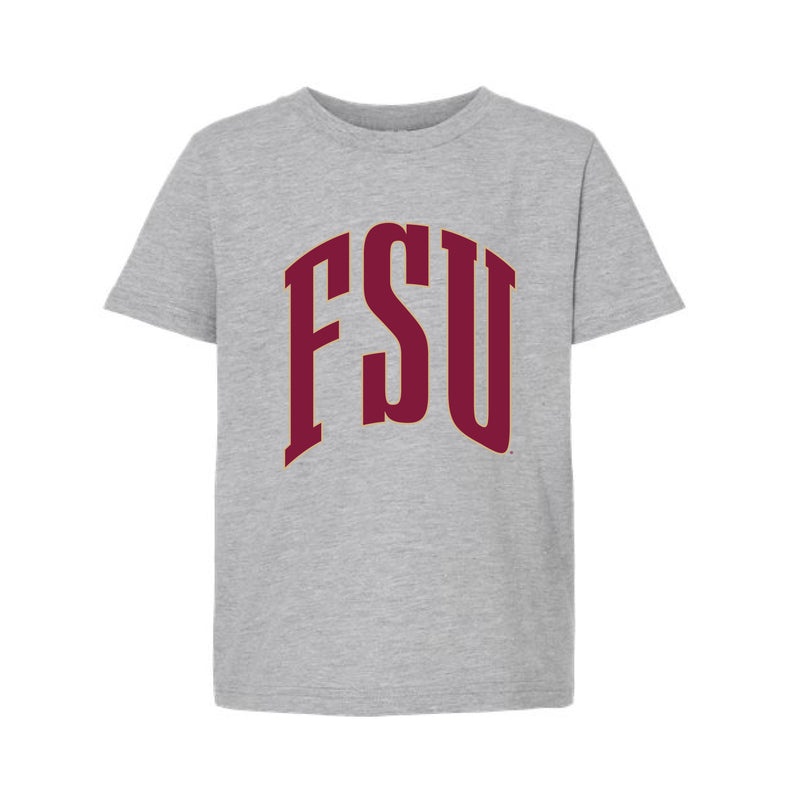 The FSU Arch | Youth Heather Grey Tee