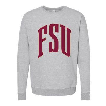 The FSU Arch | Heather Grey Sweatshirt