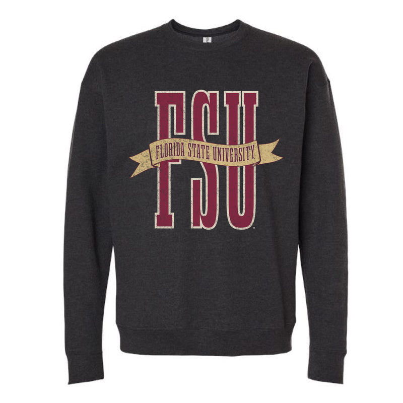 The FSU Banner | Heather Graphite Sweatshirt