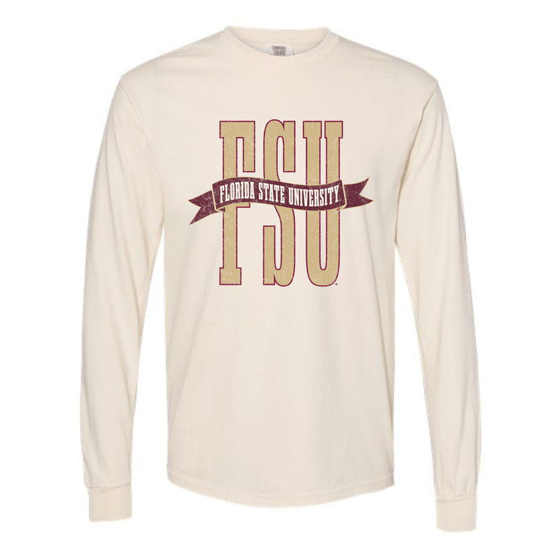 The FSU Banner | Ivory Long Sleeve