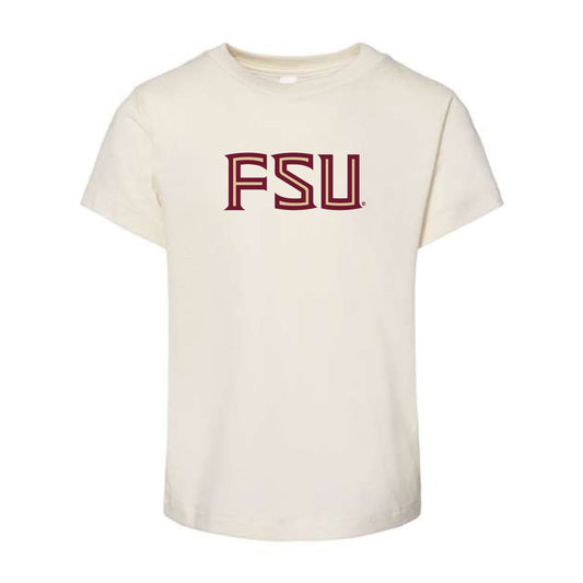 The FSU Block | Toddler Natural Tee