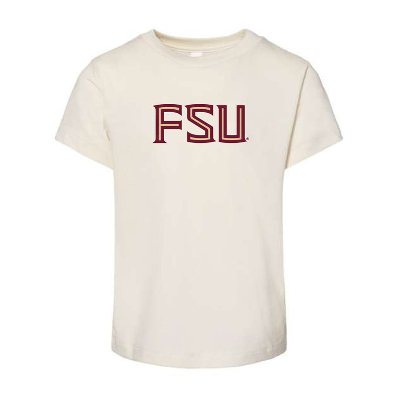 The FSU Block | Toddler Natural Tee