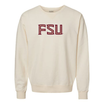 The FSU Block | Parchment Sweatshirt