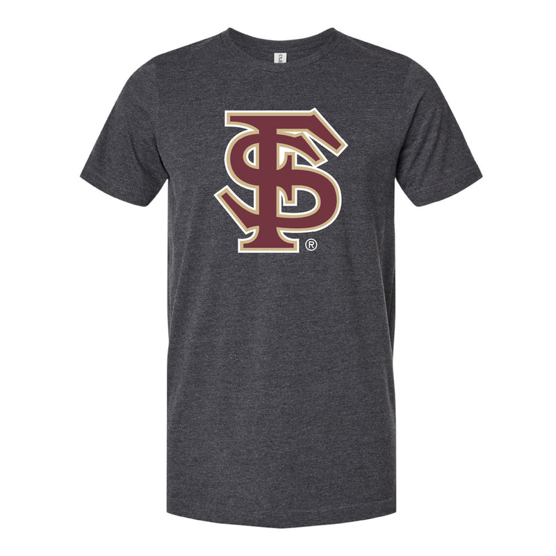 The FSU Logo | Heather Dark Grey Tee