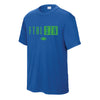 The FTBL SZN | Youth Royal Sport-Tek Tee