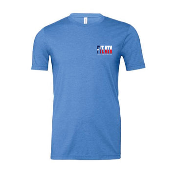 The FTE Texas | Heather Columbia Blue Tee