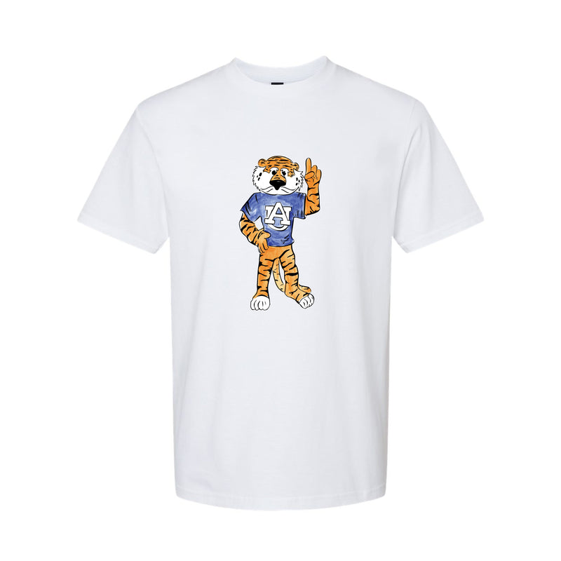 The Full Body Aubie | White Tee