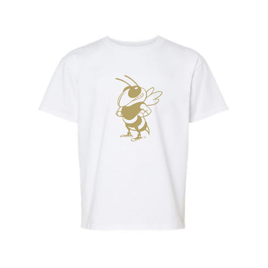The Full Body Buzz Outline | Youth White Tee