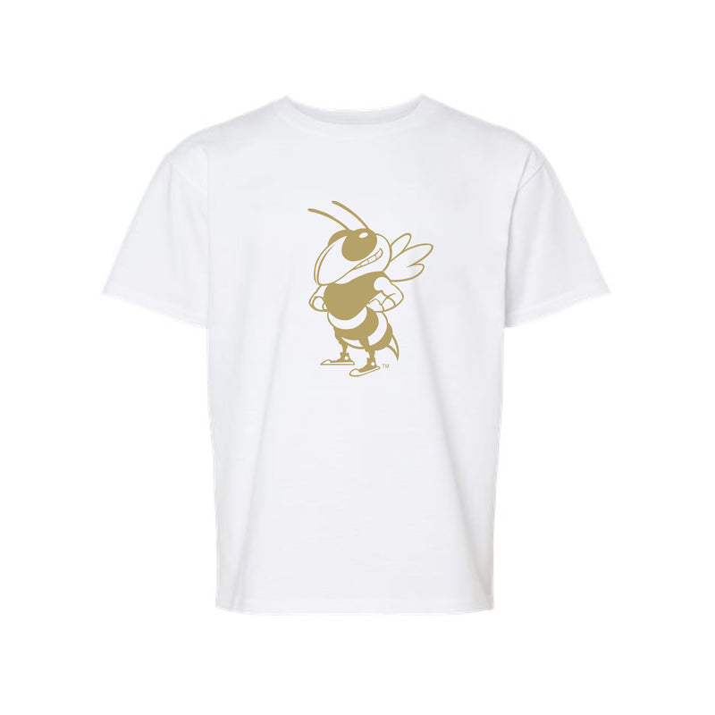 The Full Body Buzz Outline | Youth White Tee