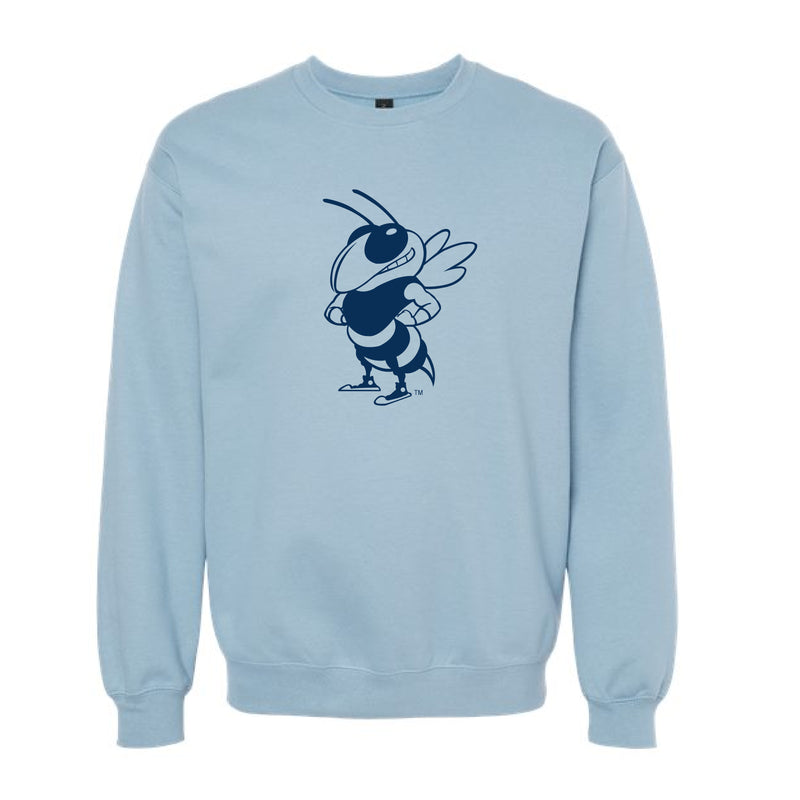 The Full Body Buzz Outline | Stone Blue Sweatshirt