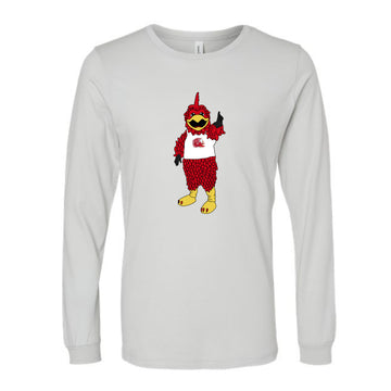 The Full Body Cocky | Silver Long Sleeve
