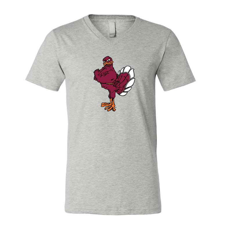 The Full Body Hokie | Athletic Heather V-Neck Tee