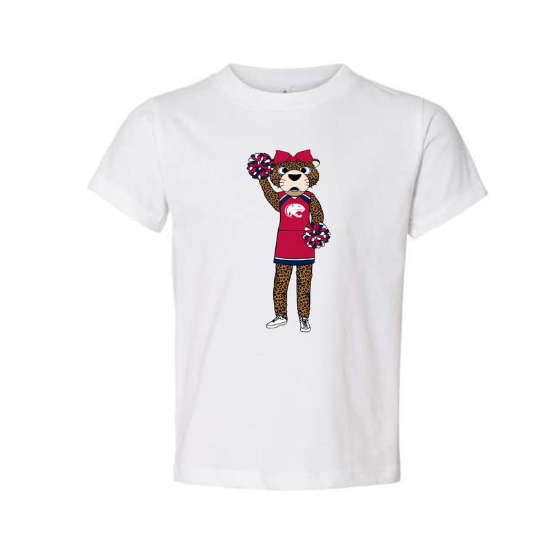 The Full Body Miss Pawla | Toddler White Tee