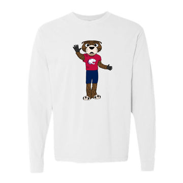 The Full Body South Paw | Adult White Long Sleeve Tee