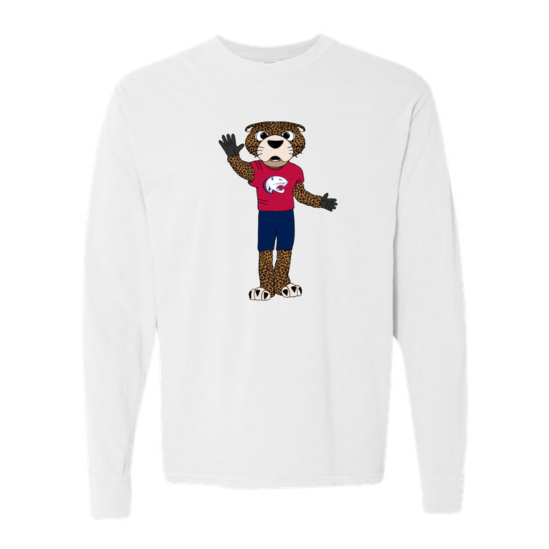 The Full Body South Paw | Adult White Long Sleeve Tee