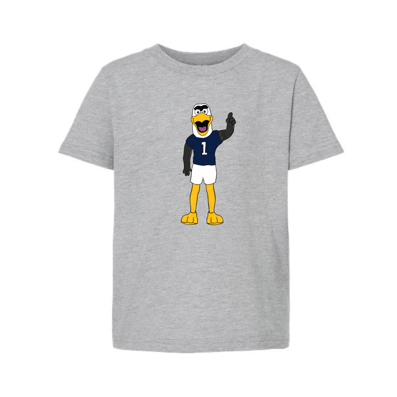 The Full Body Watercolor Gus | Youth Heather Grey Tee