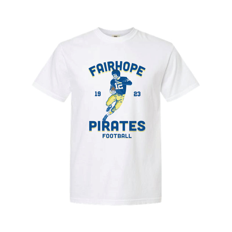 The Fairhope Football | Adult White Tee