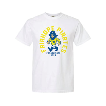 The Fairhope Pirates Arch | Adult White Tee