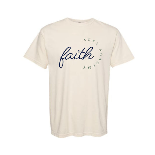 The Faith Script | Ivory Tee
