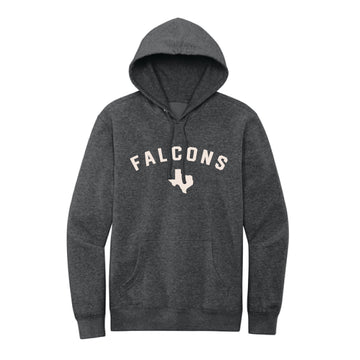 The Falcons Arch | Adult Heathered Charcoal Hoodie