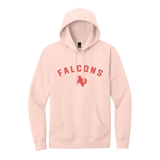The Falcons Arch | Adult Rosewater Pink Hoodie