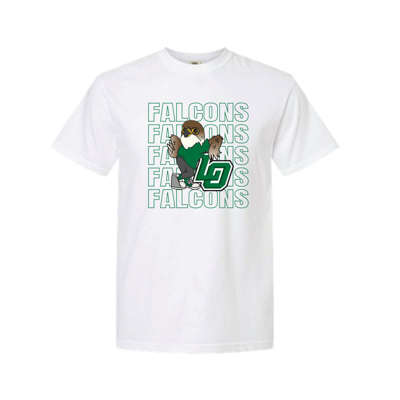 The Falcons Repeat | White Adult Tee