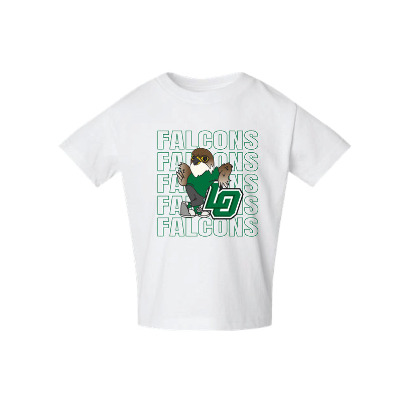 The Falcons Repeat | White Toddler Tee