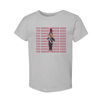The Famous Maroon Band | Toddler Solid Athletic Grey Tee