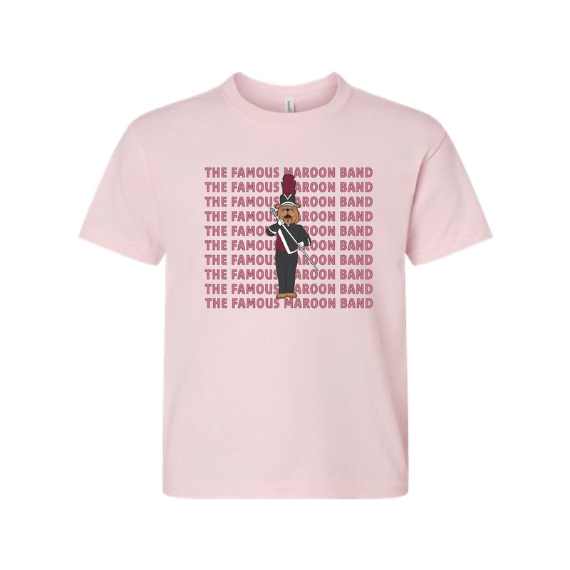 The Famous Maroon Band | Youth Soft Pink Tee