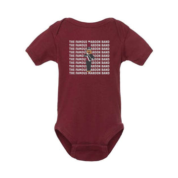 The Famous Maroon Band | Baby Maroon Onesie
