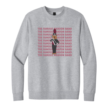 The Famous Maroon Band | Light Heather Grey Sweatshirt