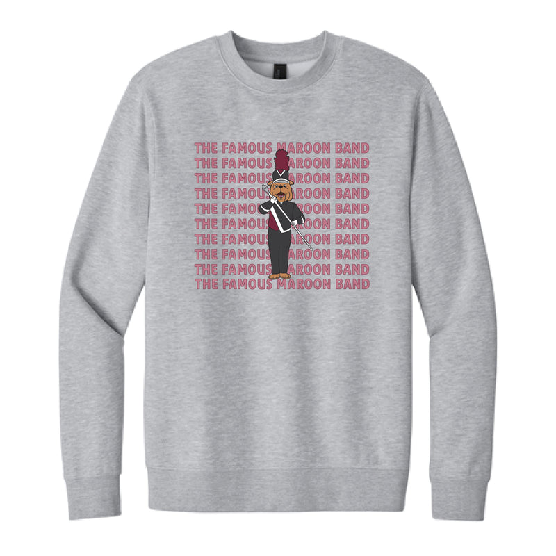 The Famous Maroon Band | Light Heather Grey Sweatshirt