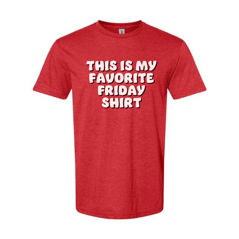 The Favorite Friday Shirt | Red Mist Tee