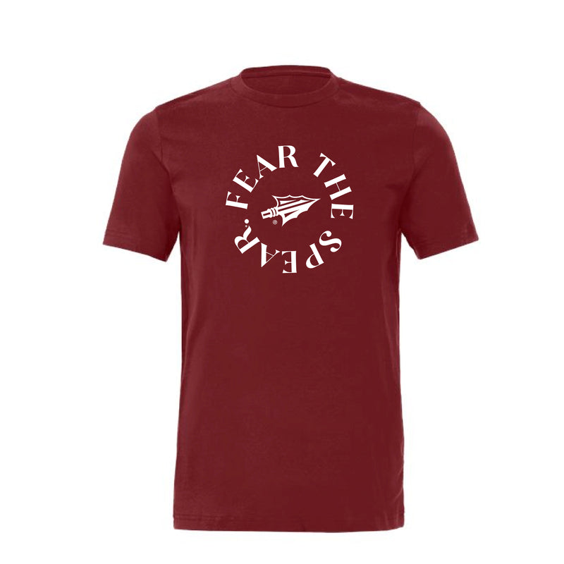 The Fear the Spear Circle | Cardinal Tee