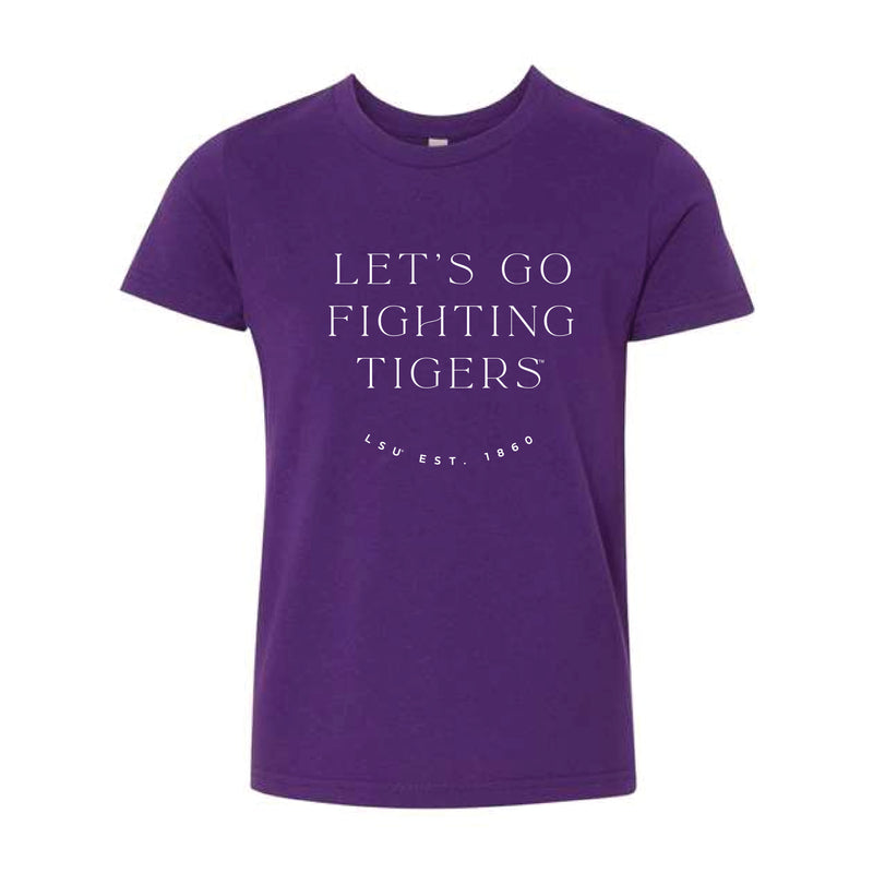 The Fighting Tigers 1860 | Toddler Heather Team Purple Tee