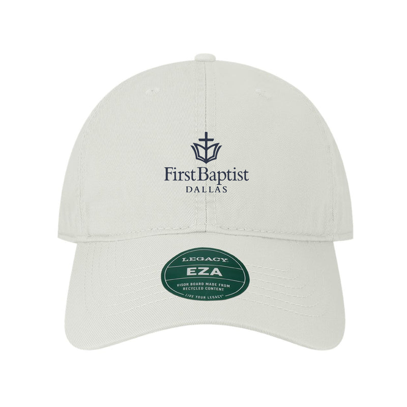 The First Baptist Dallas Logo | Embroidered White Legacy Dad Hat