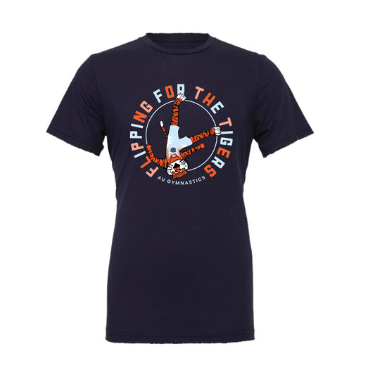 The Flipping for the Tigers | Navy Tee