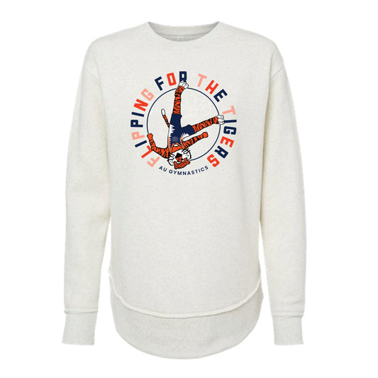 The Flipping for the Tigers | Natural Heather Sweatshirt