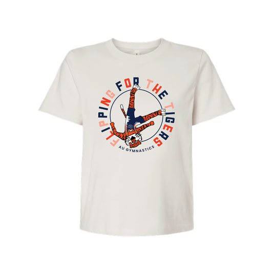 The Flipping for the Tigers | Vintage White Tee