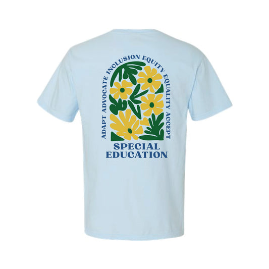 The Floral Howard T Ennis | Adult Chambray Tee