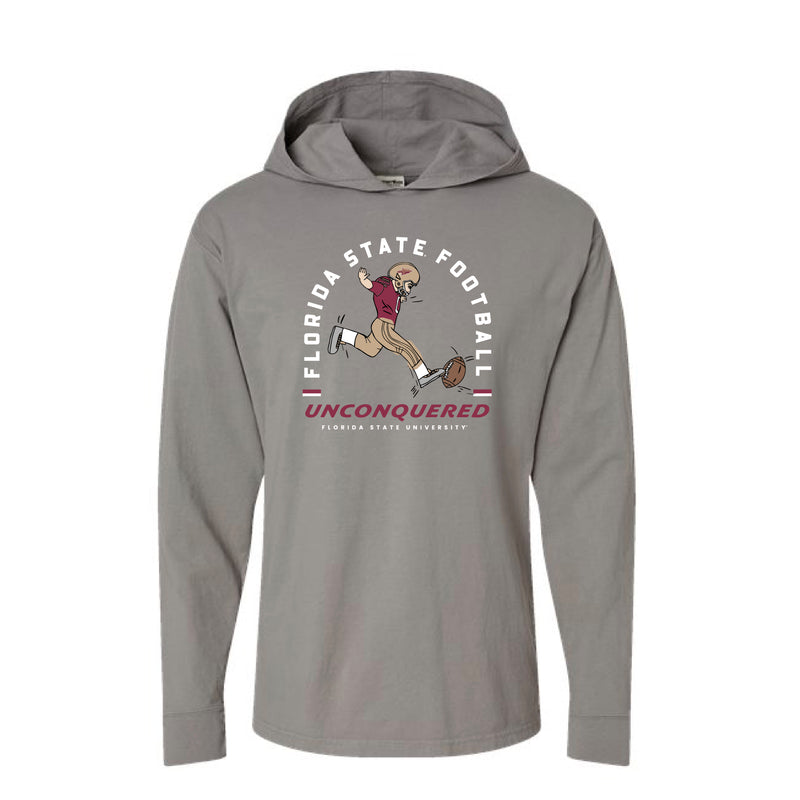 The Florida State Football Arch | Concrete Grey Hoodie