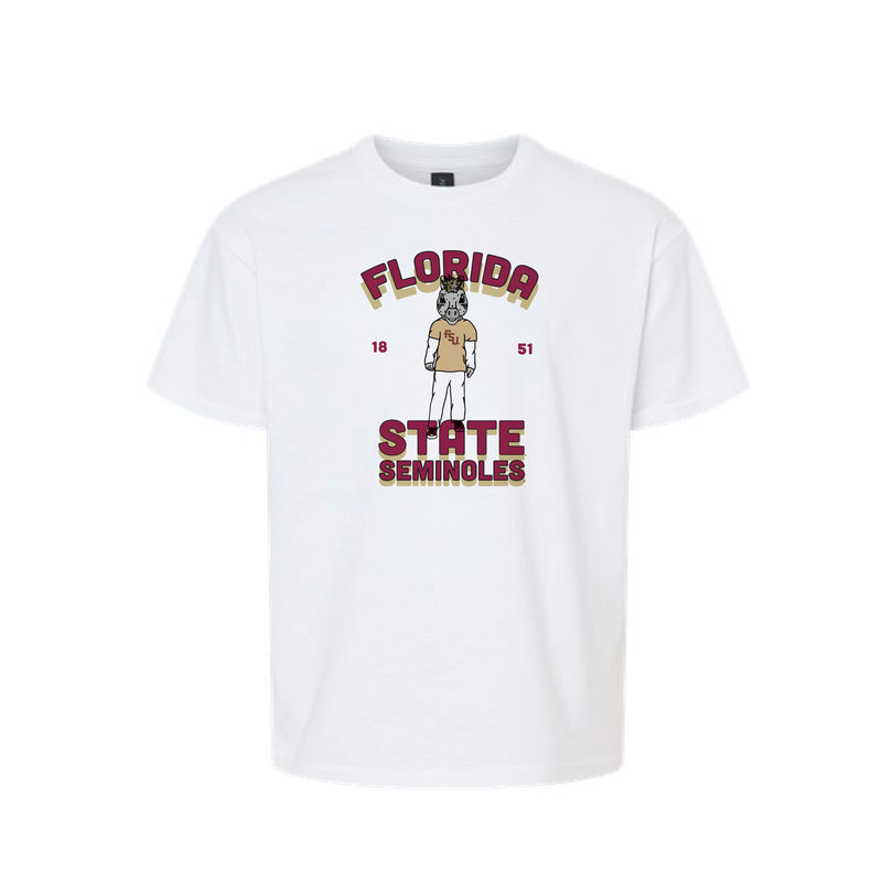 The Florida State Seminoles Est. | Youth White Tee