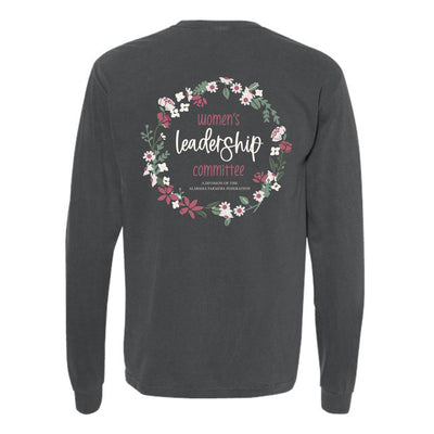 The Flower Wreath 2 | Pepper Long Sleeve Tee