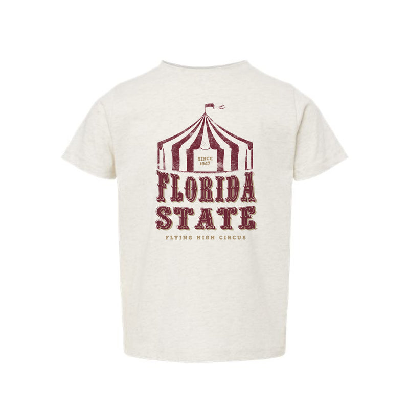 The Flying High Circus | Toddler Natural Tee