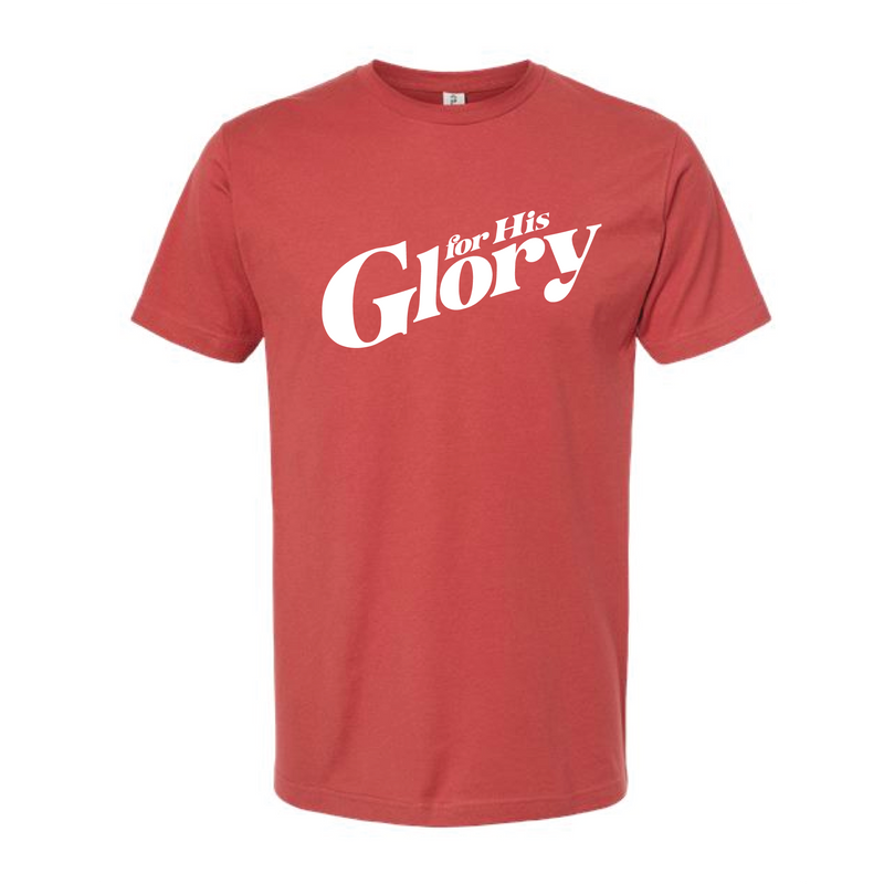 The For His Glory | Terracotta Tee