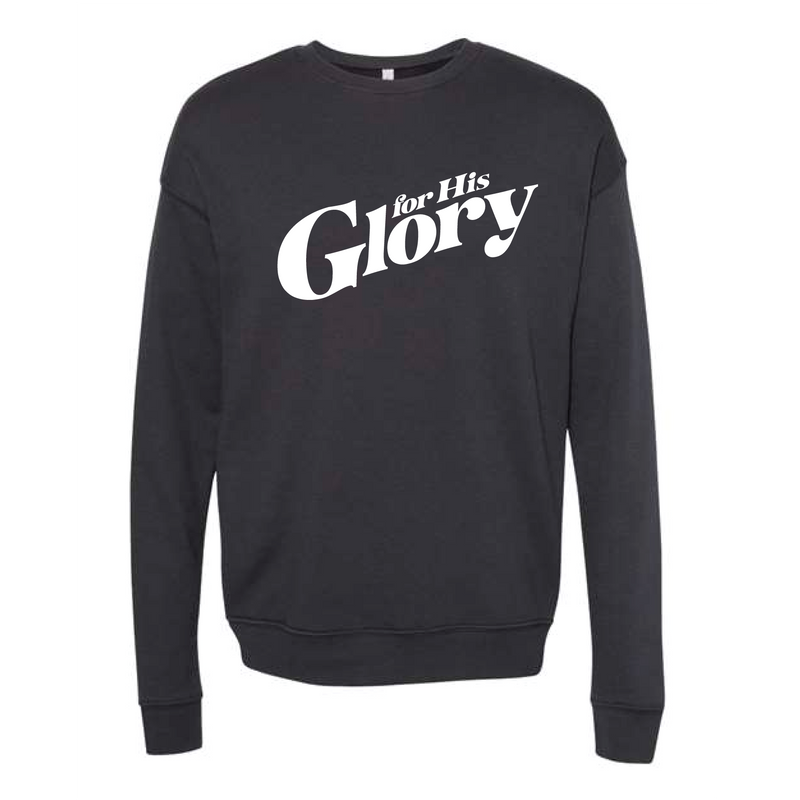 The For His Glory | Dark Grey Sweatshirt
