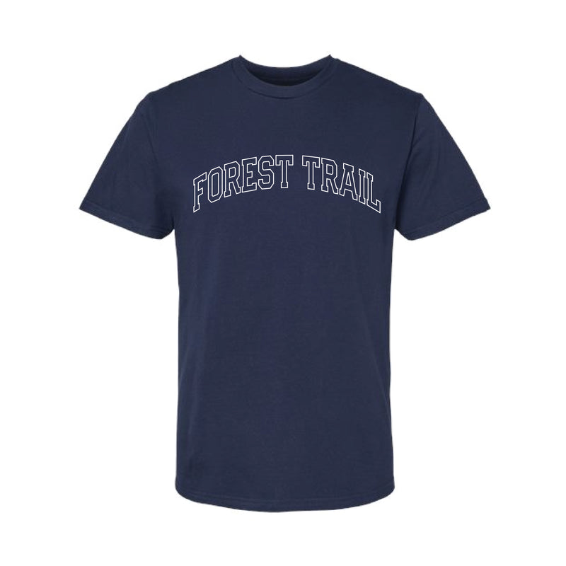 The Forest Trail Arch | Navy Tee