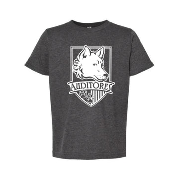 The Forest Trail Auditores | Heather Charcoal Oversized Youth Tee