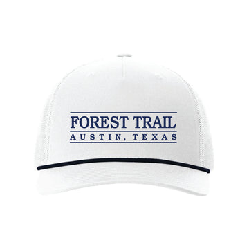 The Forest Trail Collegiate | White/ Navy Richardson 112
